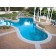 Texture-Top pool deck