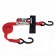 S-Hook Strap 1"x8' w/Ratchet, Red (USA)